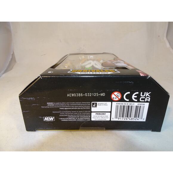 AEW Unrivaled Collection Series 15 Samoa Joe #145 Action Figure Jazwares Sealed - Picture 6 of 7